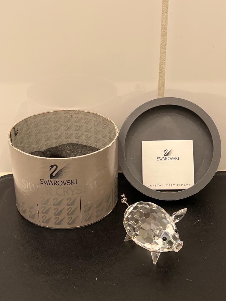 Swarovski Varken, Ophalen of Verzenden, Gebruikt, Figuurtje