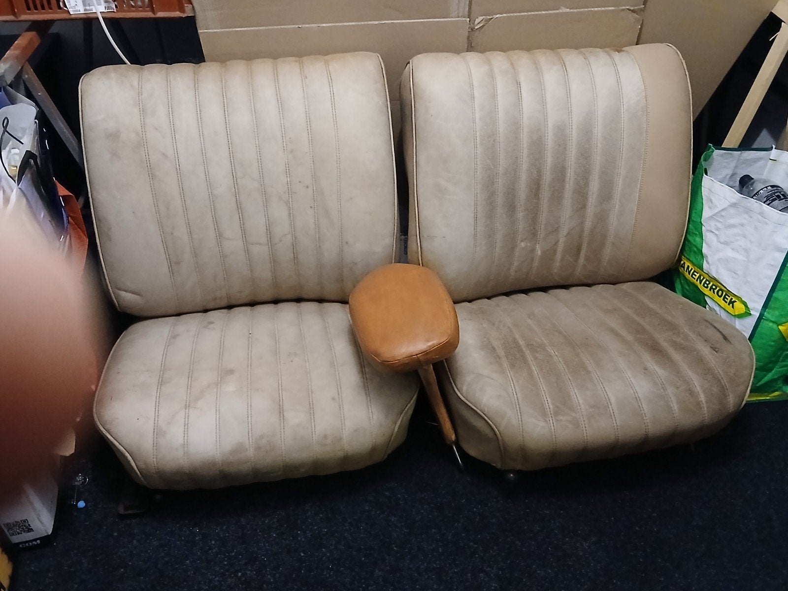 Citroen Ds pallas oud type Leder interieur koopje, Auto-onderdelen, Interieur en Bekleding, Ophalen of Verzenden