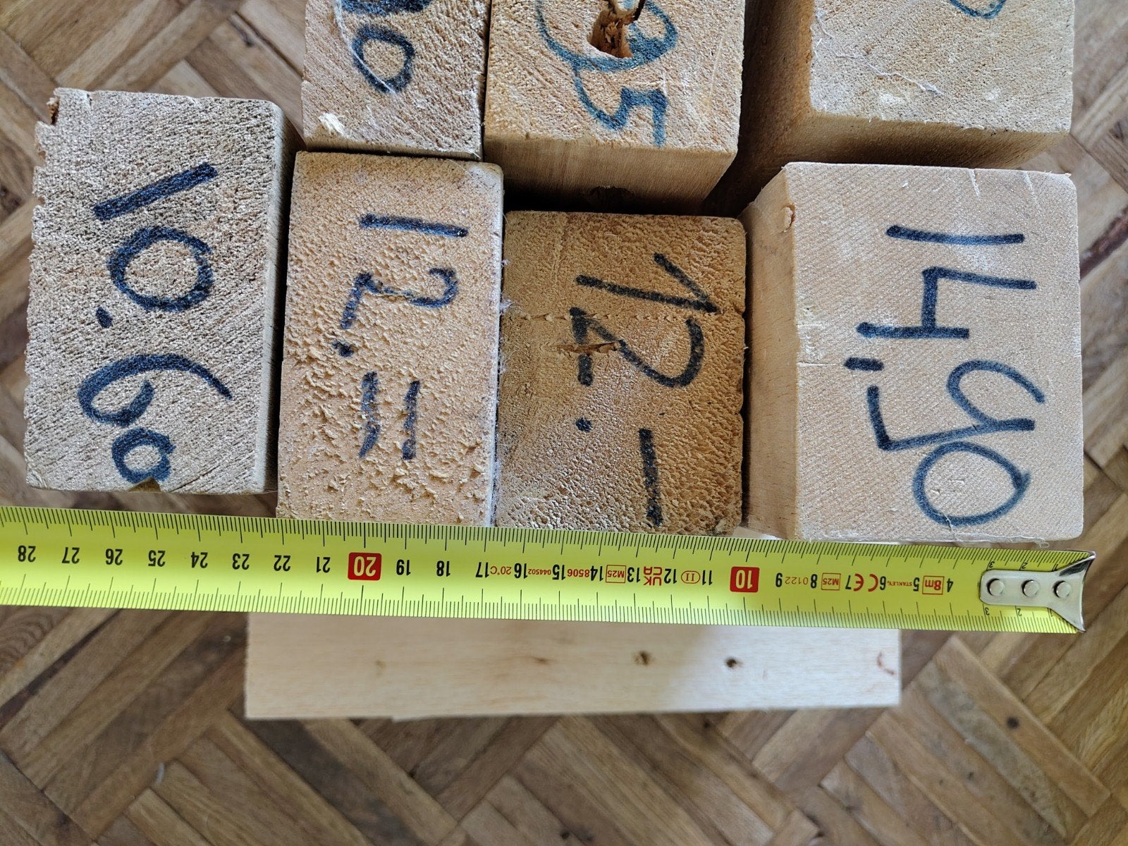 Balsahout verschillende afmetingen, Doe-het-zelf en Verbouw, Ophalen, Gebruikt, 50 mm of meer, Balk