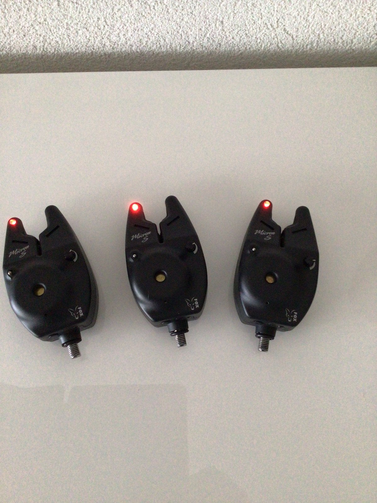Fox Micron S Beetmelders 3 stuks in goede en perfecte staat., Watersport en Boten, Ophalen of Verzenden, Zo goed als nieuw, Overige typen