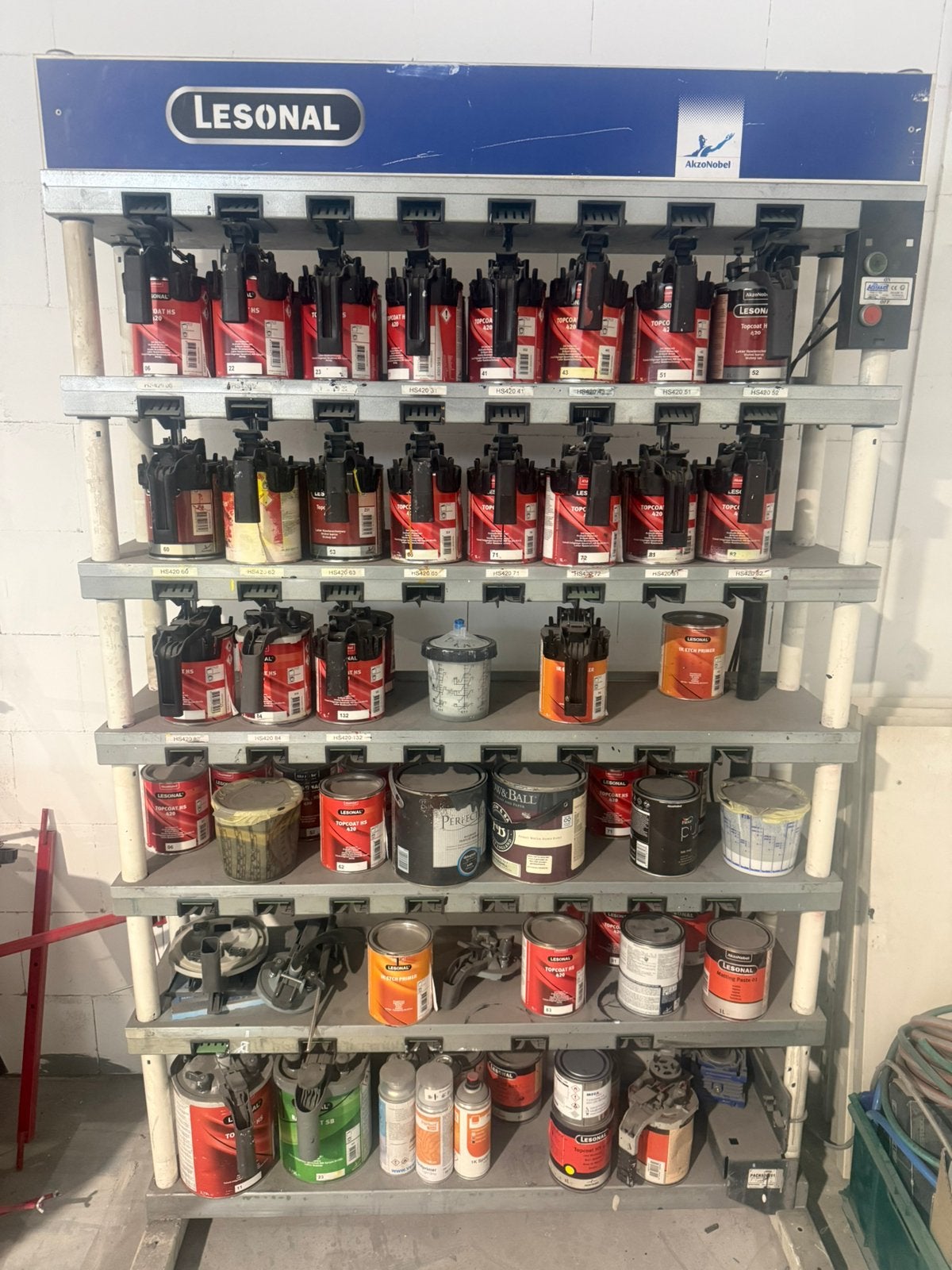 Complete Lesonal mengmachine, Ophalen, Zo goed als nieuw