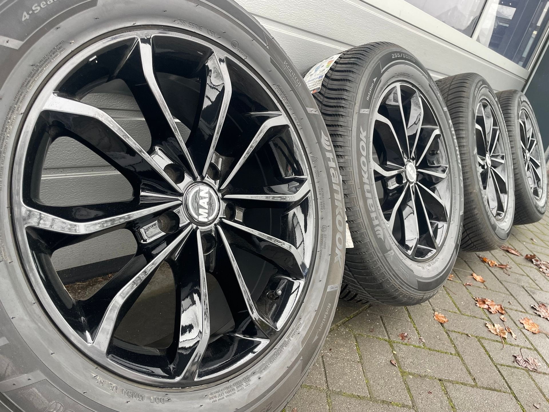 18 inch zwart Volkswagen VW Crafter MAN TGE velgen allseason, 18 inch, Bestelwagen, 255 mm, -