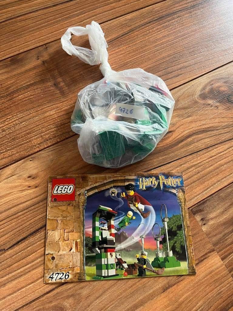Lego Harry Potter 4726 Zwerkbal Zwerkbaltraining compleet, Ophalen of Verzenden, Zo goed als nieuw, Complete set, Lego