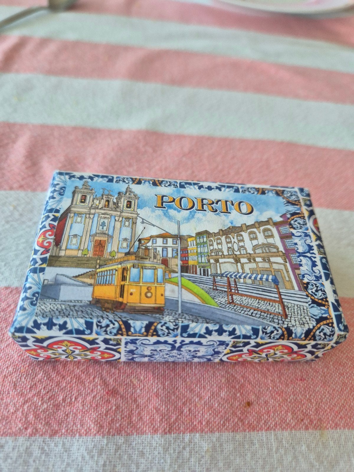 Decoratief  zeep Porto met tram en azulejos, Ophalen of Verzenden, Nieuw