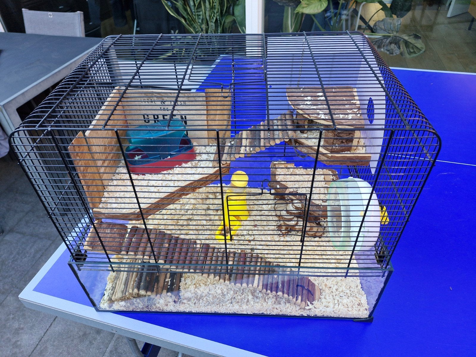 Hamster/gerbil/rat/muizen kooi, Kooi, Gebruikt, Minder dan 75 cm, Rat