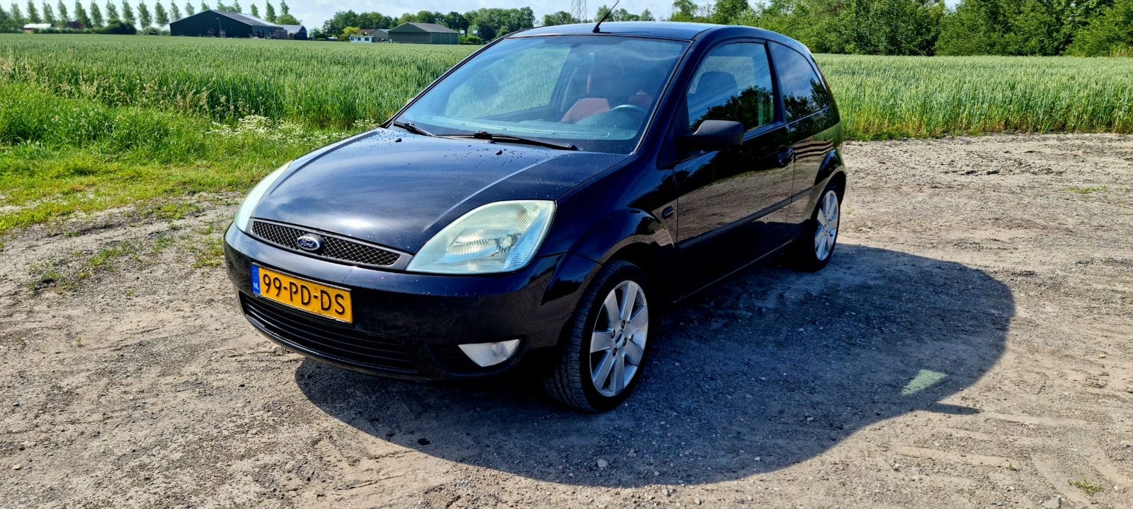 Ford Fiësta 1.3 8V 3DR 2004 Zwart, Auto's, Ford, Bedrijf, Fiësta, Benzine, C, Hatchback, Handgeschakeld, Origineel Nederlands
