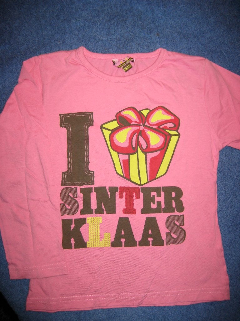 Roze shirt, 116/122, Dcar, Kinderen en Baby's, Ophalen of Verzenden, Zo goed als nieuw, Meisje, Shirt of Longsleeve