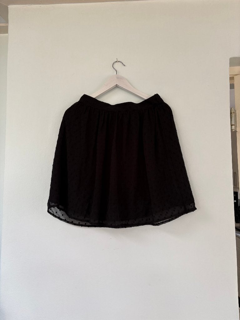 Rok Zwart About You Maat 38, Kleding | Dames, Rokken, Maat 38/40 (M), Zwart, Ophalen of Verzenden, Gedragen
