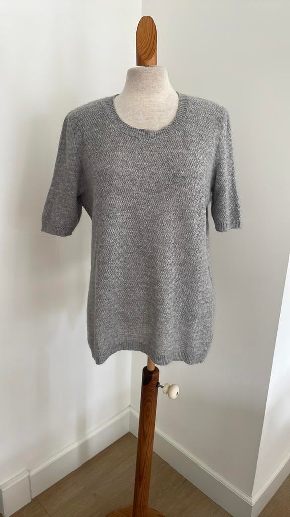 Cashmere trui van Fluffy Ears, mt 42, M/L, Kleding | Dames, Truien en Vesten, Verzenden, Gedragen, Maat 42/44 (L), Grijs