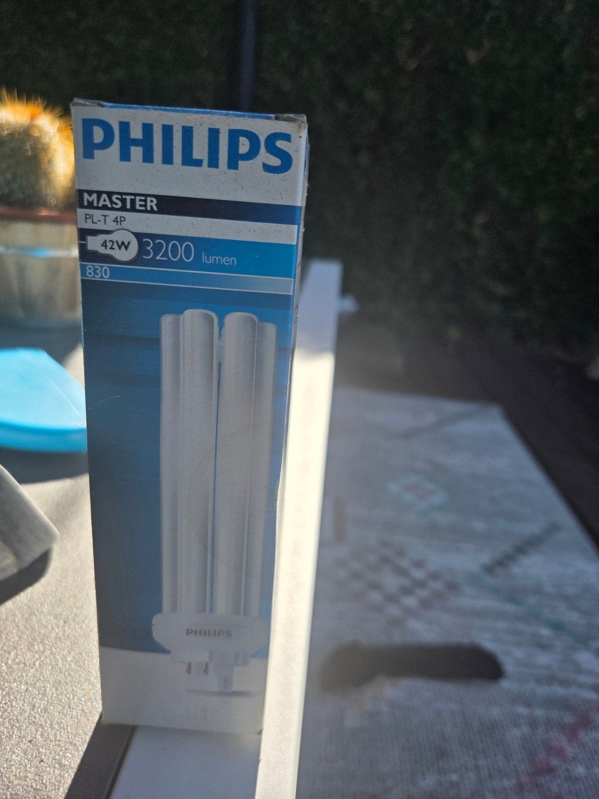 PL lamp 42 watt 4 pins, Ophalen of Verzenden, Nieuw, E27 (groot), Led-lamp