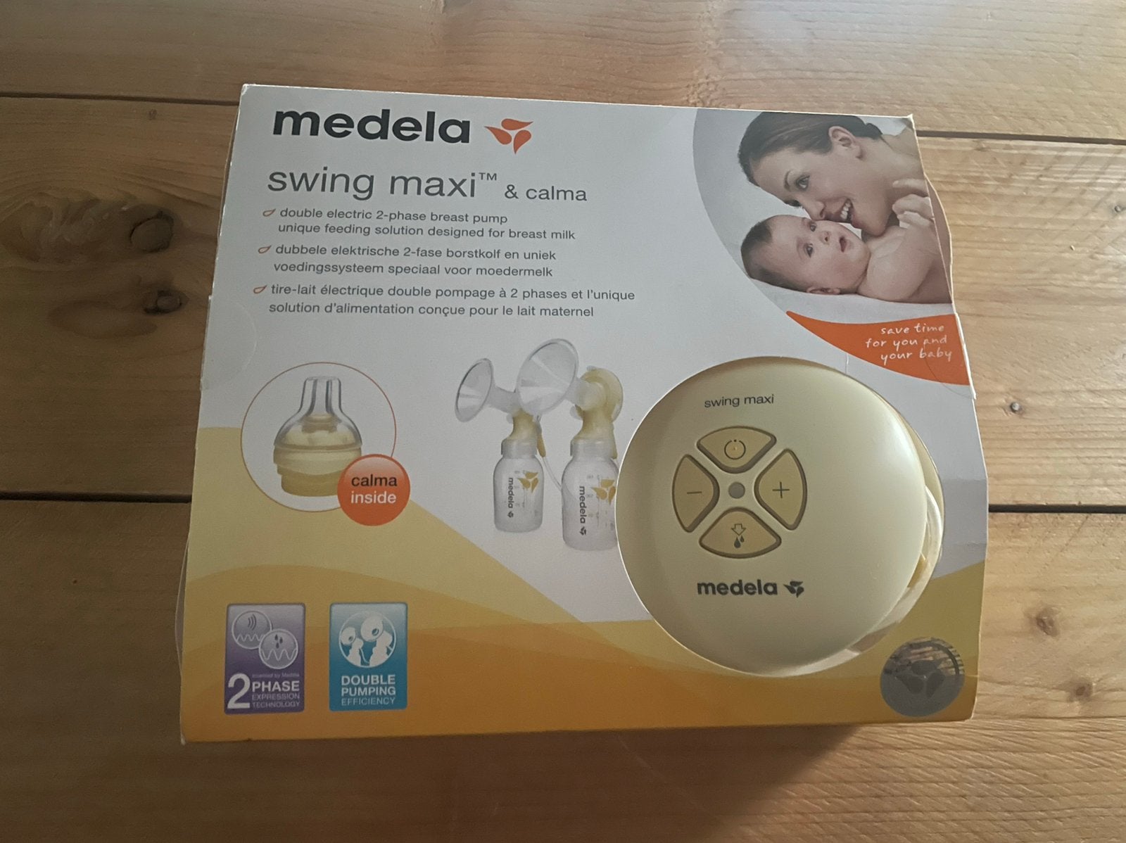 Medela kolf swing maxi valma, Ophalen of Verzenden, Gebruikt