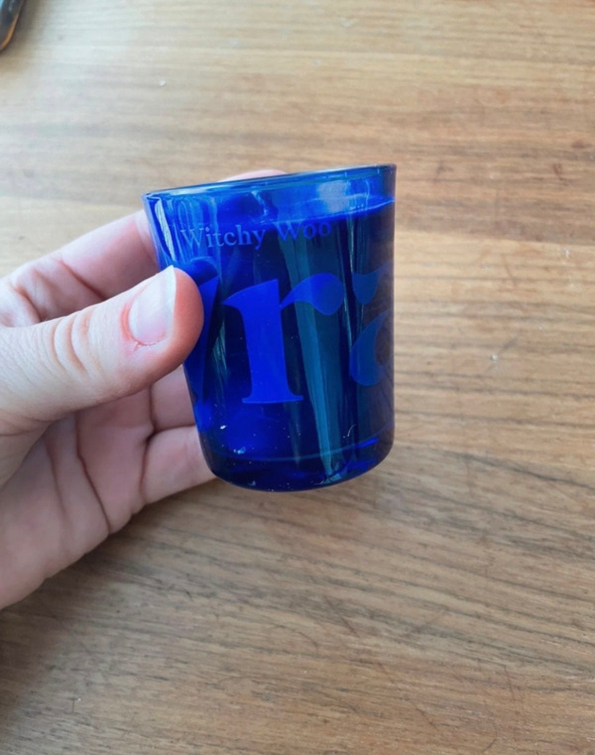 Witchy Woo Kaars - vyrao 70g, Overige materialen, Blauw, Nieuw, Ophalen of Verzenden