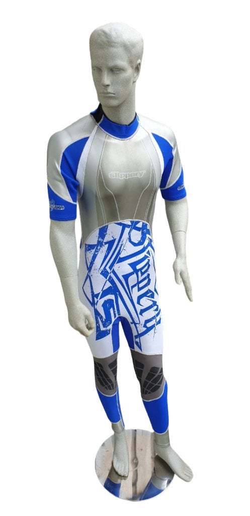 SLIPPERY Matrix II Wetsuit (2-delig) Blue M Ruim -50% OFF!!!, Wetsuit, Heer, Nieuw, Ophalen of Verzenden