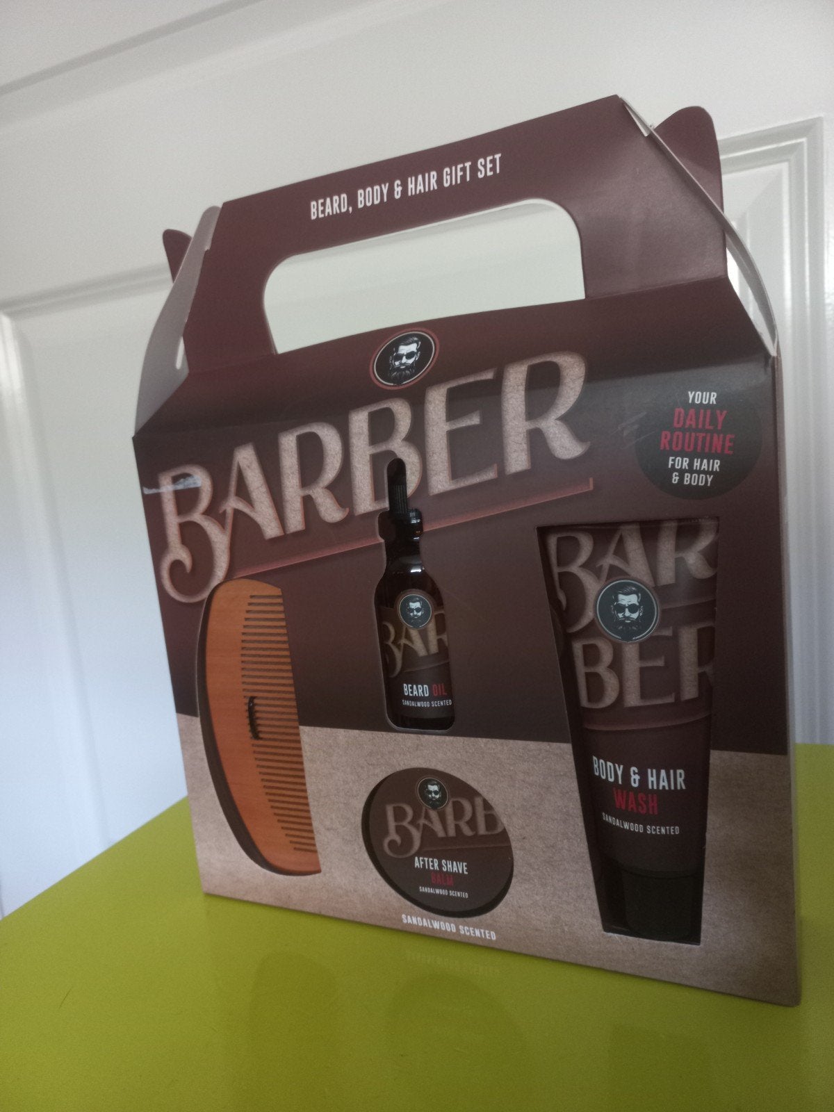 BARBER Baard, Lichaam & Haar Cadeauset - Nieuw, Sieraden, Tassen en Uiterlijk, Uiterlijk | Lichaamsverzorging, Ophalen of Verzenden