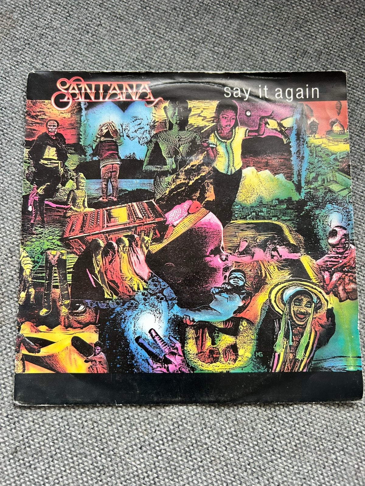 Santana Say It Again, Ophalen of Verzenden, Zo goed als nieuw, 7 inch, Pop