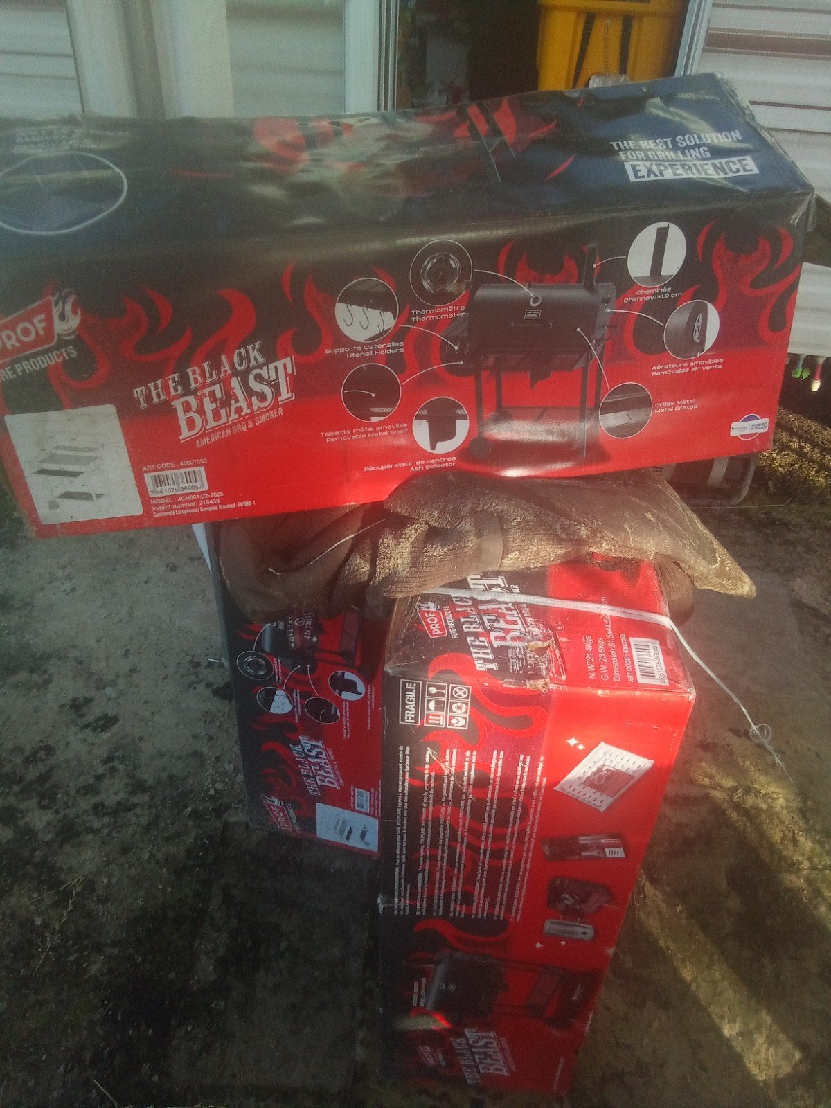 Nieuwe The Black Beast Barbecue - Ongebruikt!, Ophalen of Verzenden, Nieuw, The Black Beast