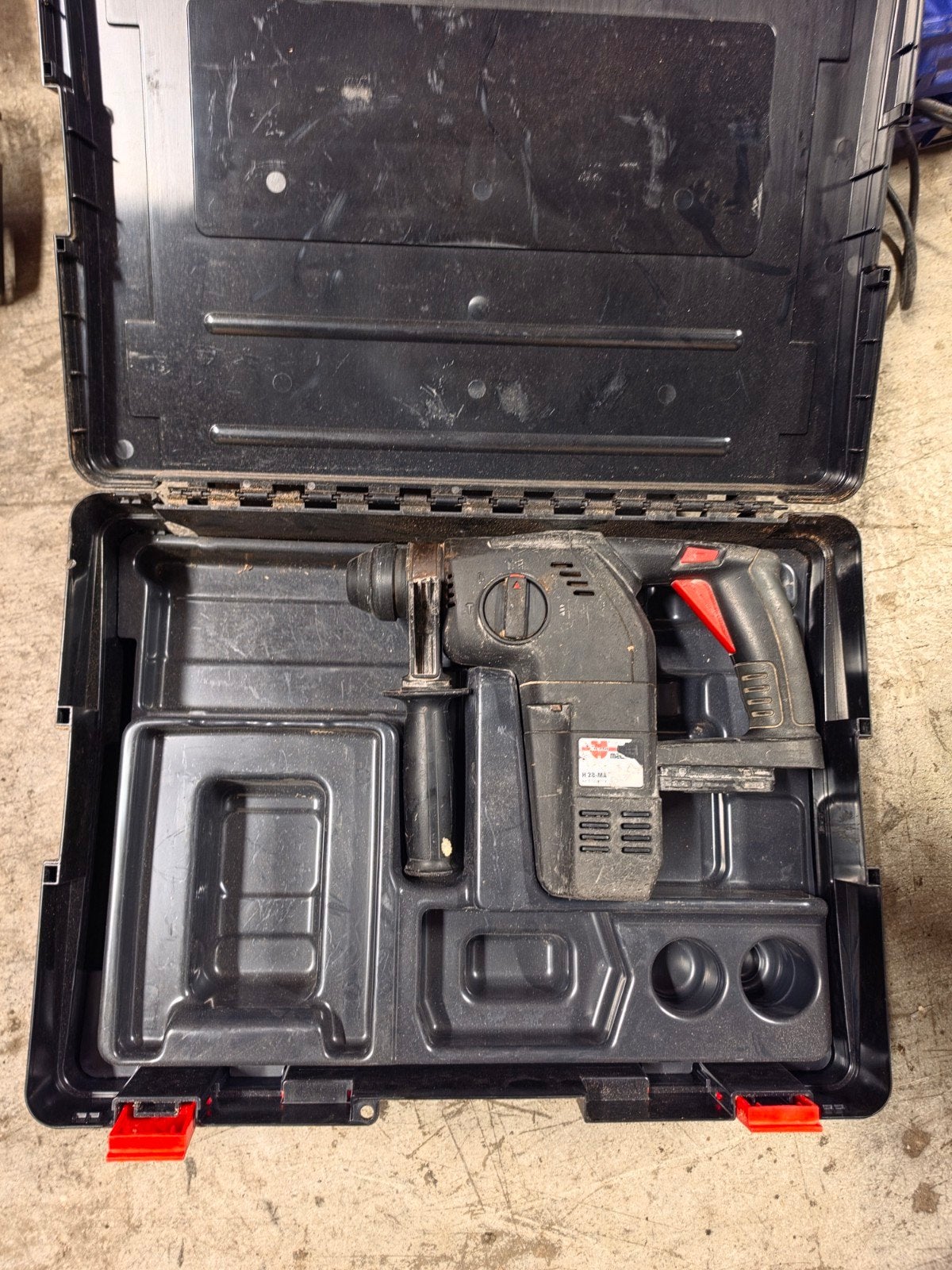 Wurth H28-MA 28v combihamer body, Ophalen of Verzenden, Gebruikt, Boor- en/of Breekhamer