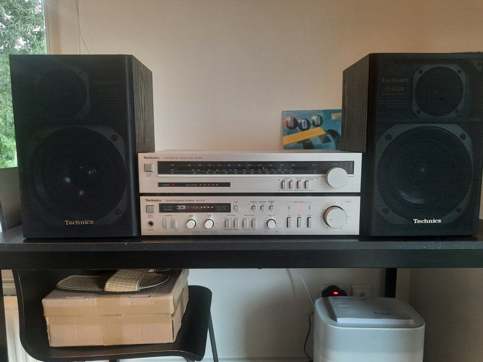 Technics SU-Z22 versterker, ST-Z11L tuner en luidspekers., Ophalen, Gebruikt, Tuner of Radio, Losse componenten