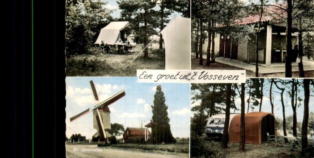 Stramproy - Camping - t Vosseven, Ophalen of Verzenden, 1960 tot 1980, Ongelopen, Limburg