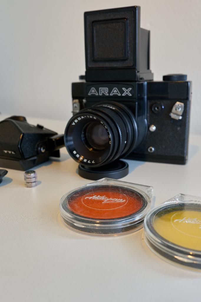Zeldzaam & ZGAN! ARAX en KIEV 6C 6x6 middenformaat set & acc, Ophalen of Verzenden, Zo goed als nieuw, Spiegelreflex, Overige Merken