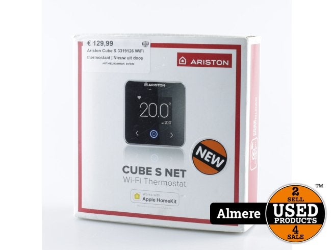 Ariston Cube S 3319126 WiFi thermostaat | Nieuw uit doos, Flex Ltd., Nieuw, https://flex.com/contact-us, Nobelstraat 10, 5807 GA Oostrum LB, Limburg, Nederland