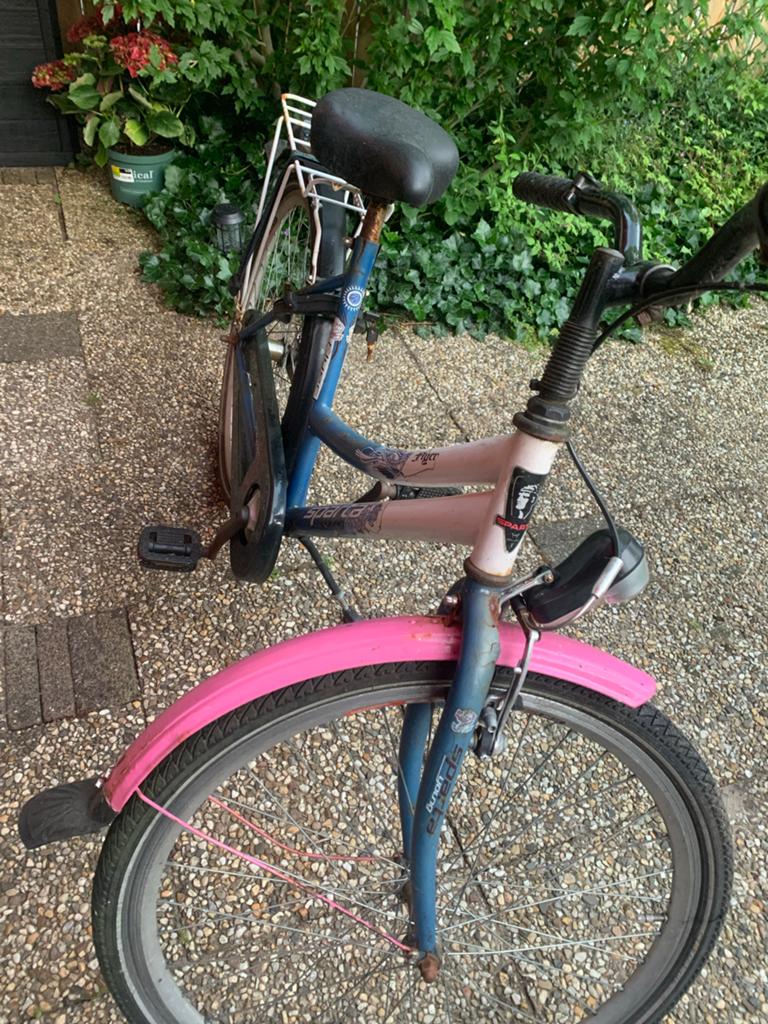 Sparta Flyer kinderfiets - Gebruikt, Terugtraprem, Sparta, Gebruikt, Ophalen of Verzenden