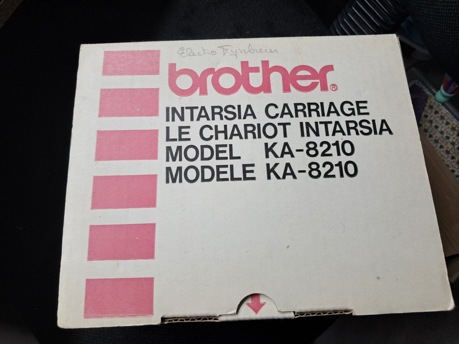 Brother Intarsia Carriage KA-8210 - Breimachine Accessoire, Ophalen of Verzenden, Zo goed als nieuw, Overige typen