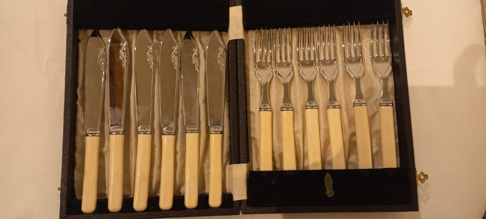 Visbestek 12 delig in originele doos, Ophalen of Verzenden