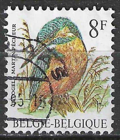 Belgie 1986 - Yvert 2237 /OBP 2240 - Buzin - IJsvogel (ST), Verzenden, Gestempeld, Voertuigen