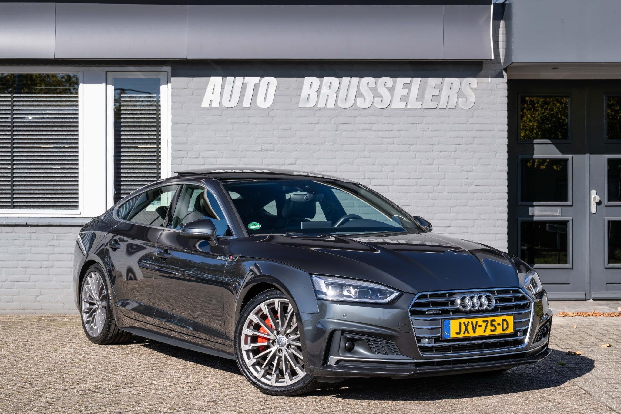 Audi A5 Sportback 2.0 TFSI MHEV quattro Sport Pano -Leder Ze, Auto's, Automaat, Dealer onderhouden, 15 km/l, Gebruikt