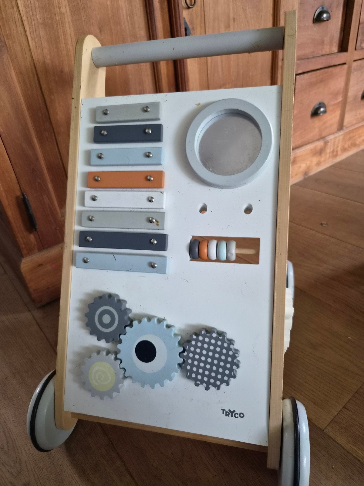Loopwagen van Tryco, Kinderen en Baby's, Speelgoed | Houten speelgoed, Ophalen, Duw- of Trekspeelgoed