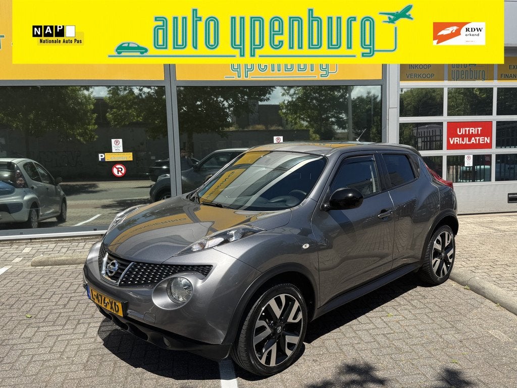 Nissan Juke 1.6 Connect Edition Automaat * 107.752 Km * Navi, Auto's, Nissan, Bedrijf, Te koop, Juke, ABS, Achteruitrijcamera