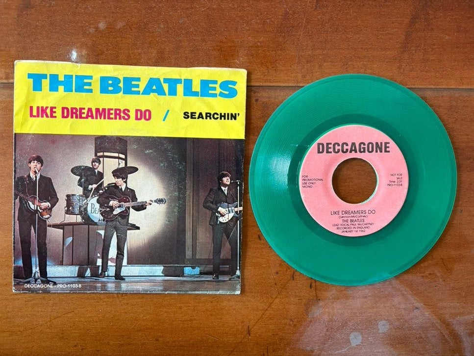 The Beatles, Like Dreamers Do, Groen Vinyl, Ophalen of Verzenden, Zo goed als nieuw, Pop