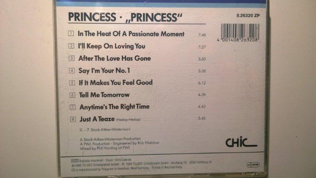 Princess - Princess, Ophalen of Verzenden, 1980 - 1989, Zo goed als nieuw, Soul of Nu Soul