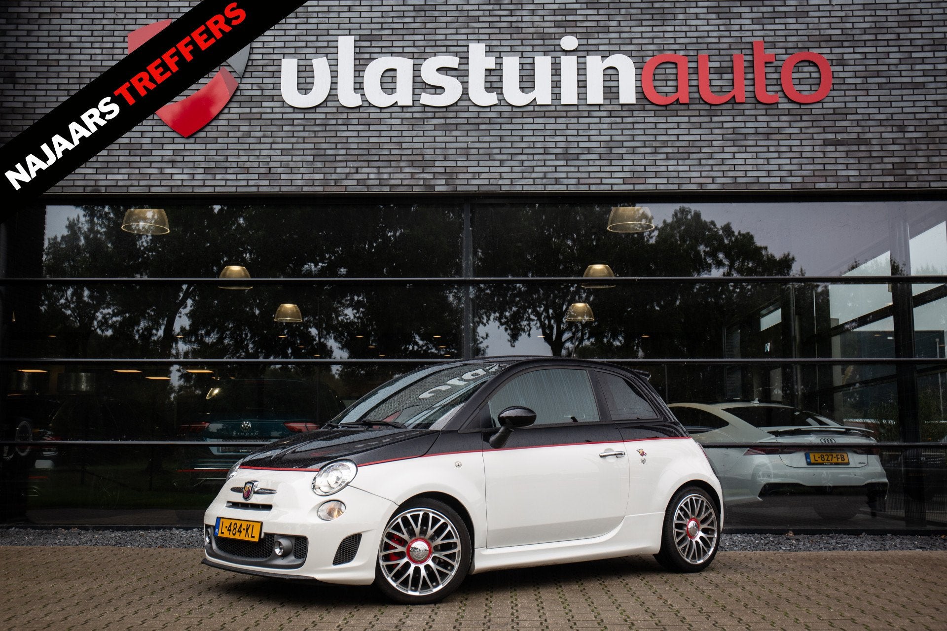 Fiat 500 1.4 T-Jet Abarth Turismo , 160pk, Leder, Airco,, Auto's, Voorwielaandrijving, Euro 5, 15 km/l, 4 cilinders