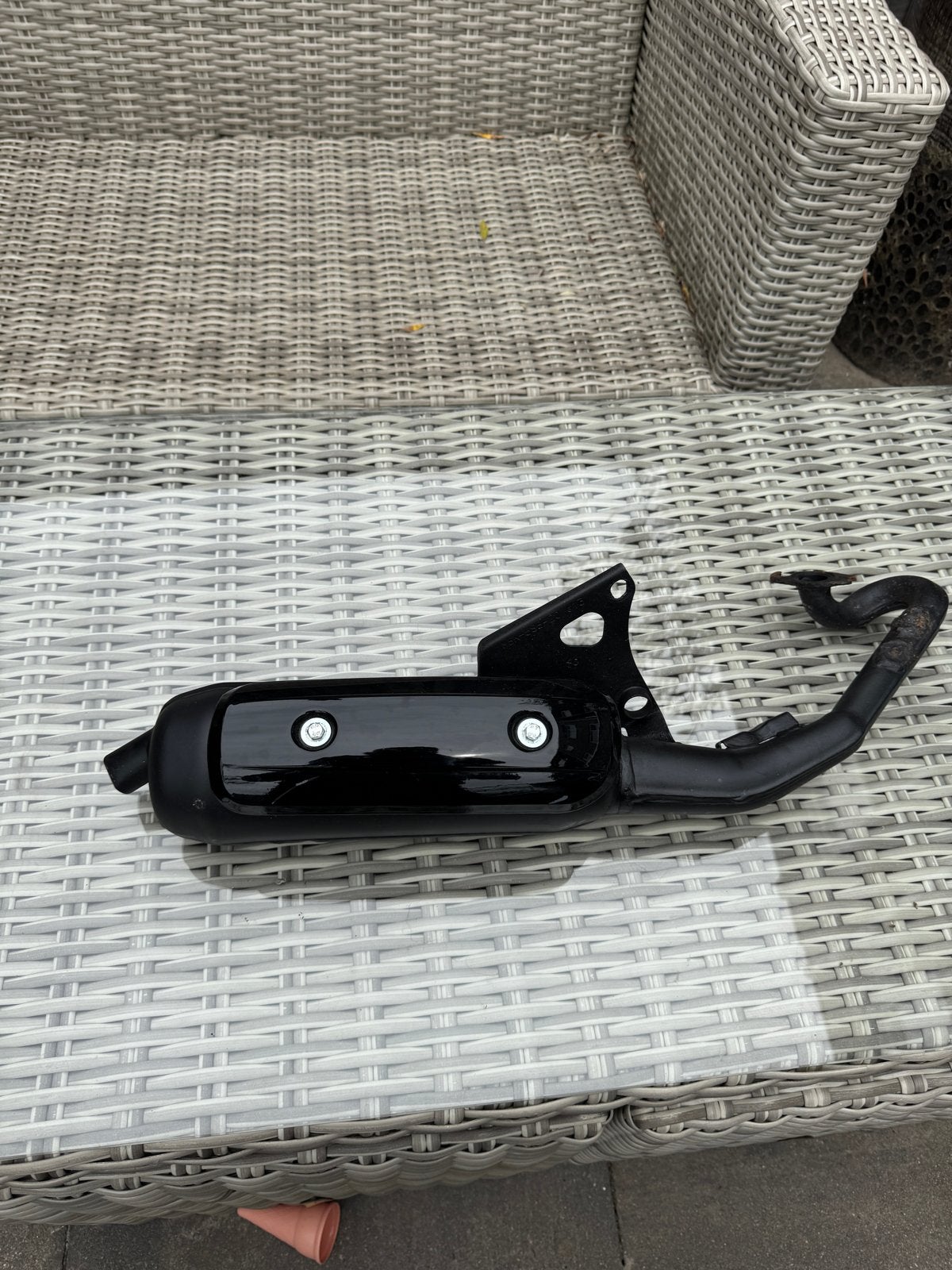 Originele Yamaha Aerox uitlaat - Gebruikt, Fietsen en Brommers, Ophalen of Verzenden, Gebruikt, Uitlaat, Yamaha