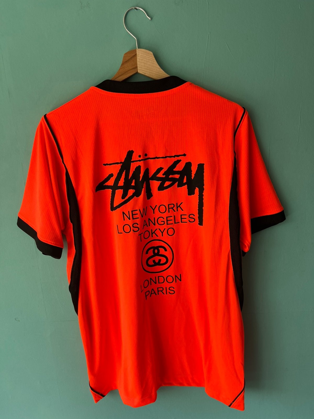 Nederlands elftal thuisshirt WK 2026 Stüssy  Maat L, Maat 52/54 (L), Nieuw, Oranje, Ophalen of Verzenden