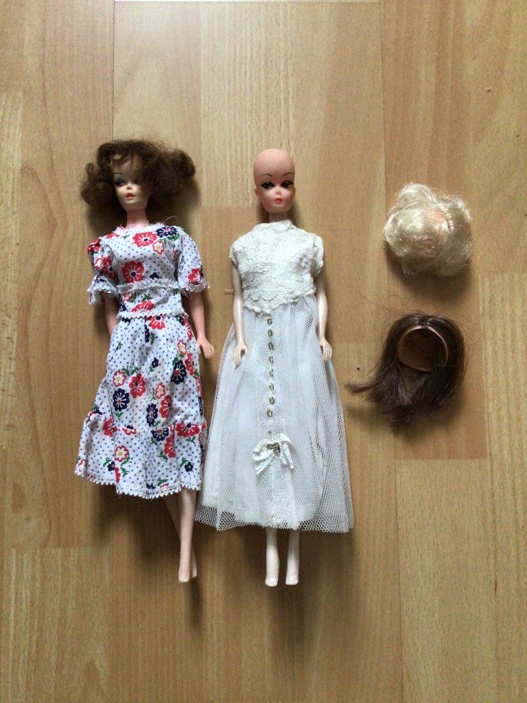 Vintage Hong Kong barbiepoppen, Ophalen of Verzenden, Gebruikt, Fashion Doll