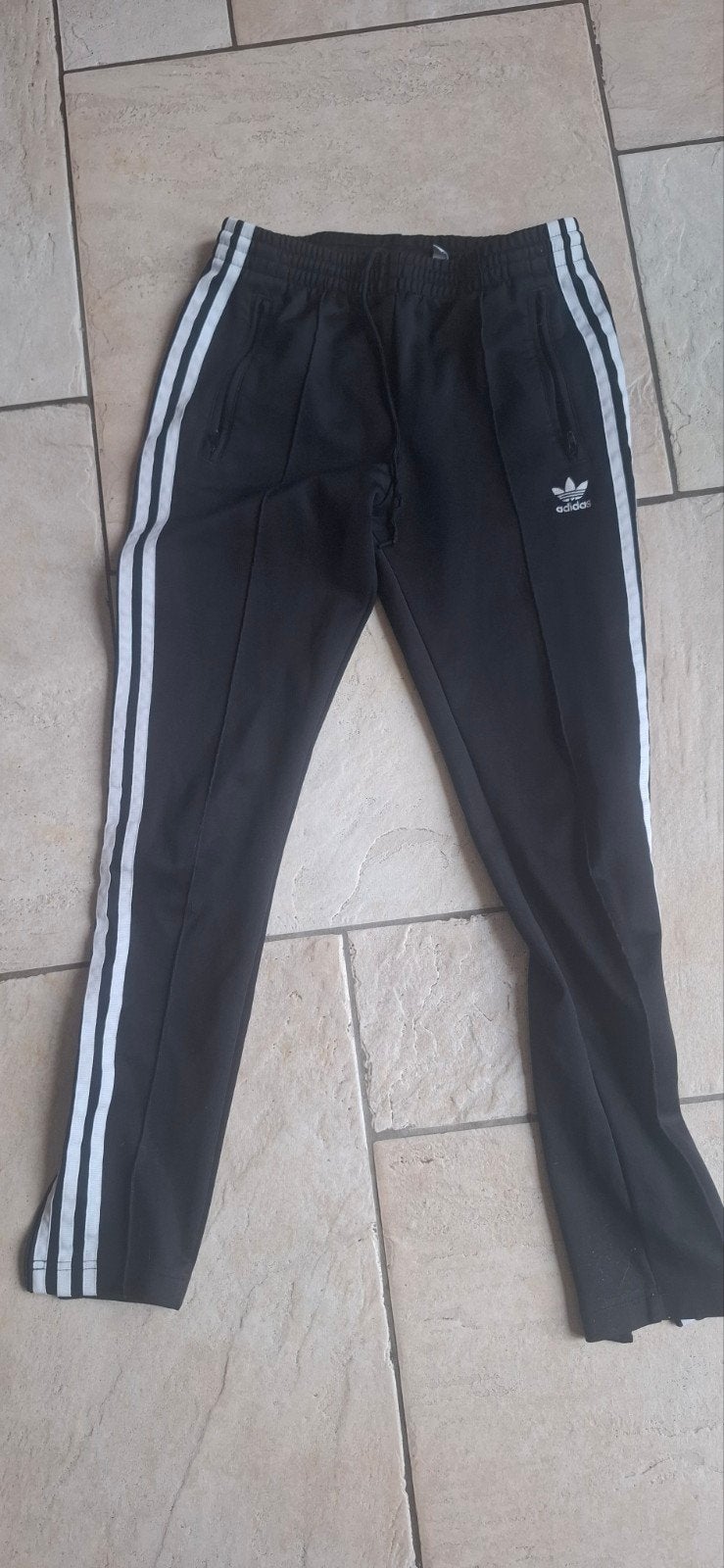Adidas broek, Ophalen, Zo goed als nieuw, Blauw, W30 - W32 (confectie 38/40)