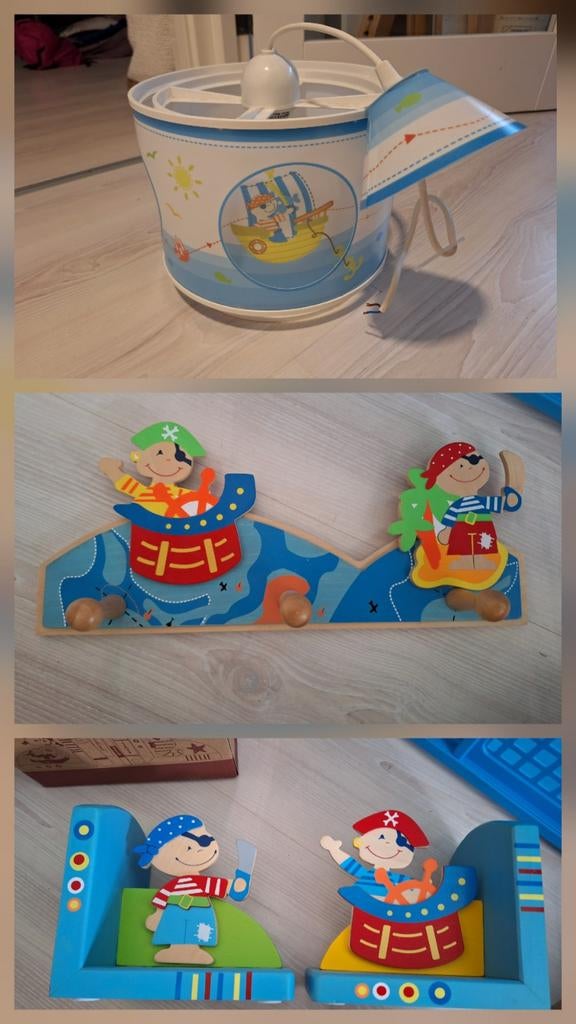 Kinderkamer decoratie piraat, Kinderen en Baby's, Kinderkamer | Inrichting en Decoratie, Ophalen of Verzenden, Zo goed als nieuw