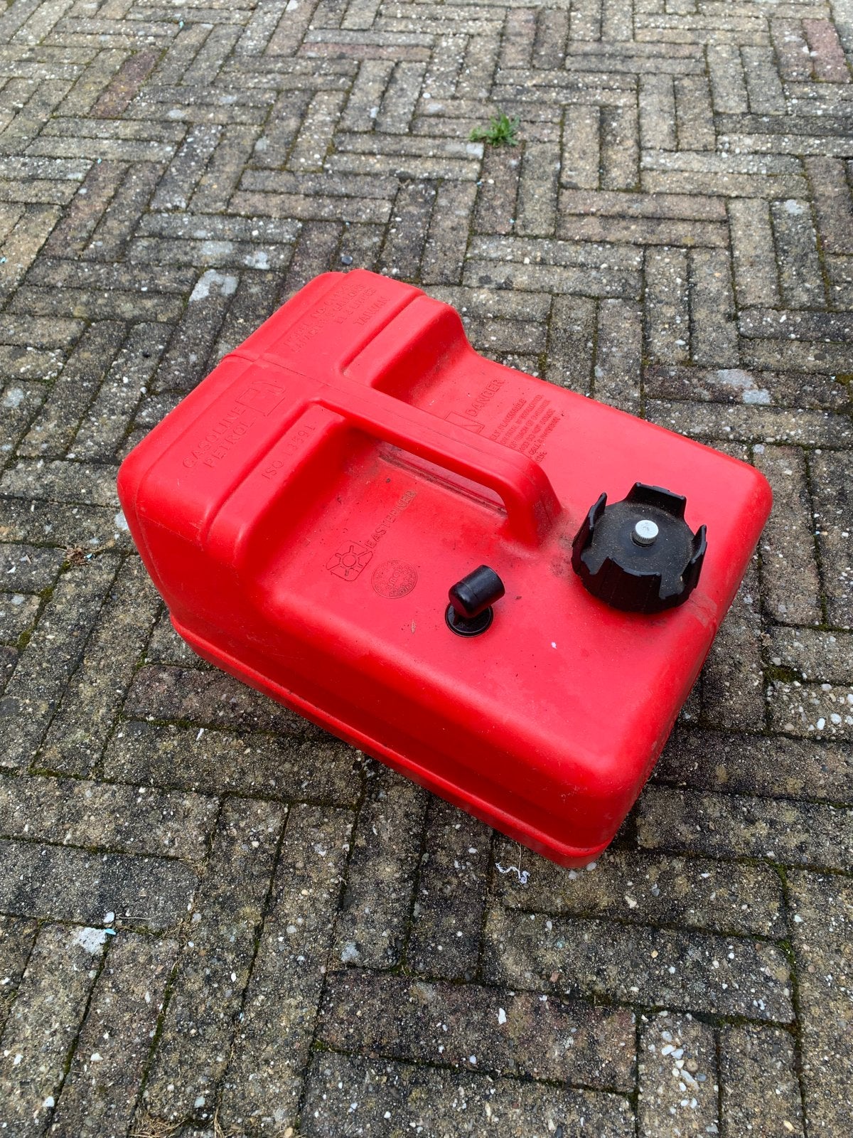 Benzinetank voor buitenboordmotor - 11.3 liter, Ophalen, Gebruikt, Motor en Techniek