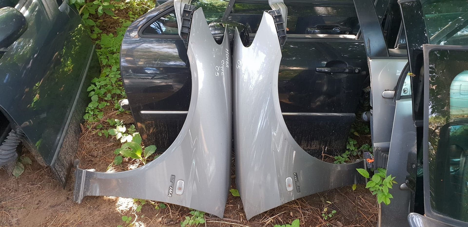 HONDA CIVIC VOORSCHERMEN BJ 2005, Gebruikt, -, -, Ophalen of Verzenden