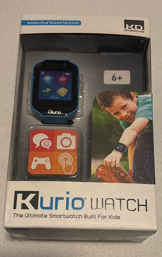 Kurio Smartwatch voor Kinderen - Blauw, Ophalen of Verzenden, Nieuw, Blauw, Android