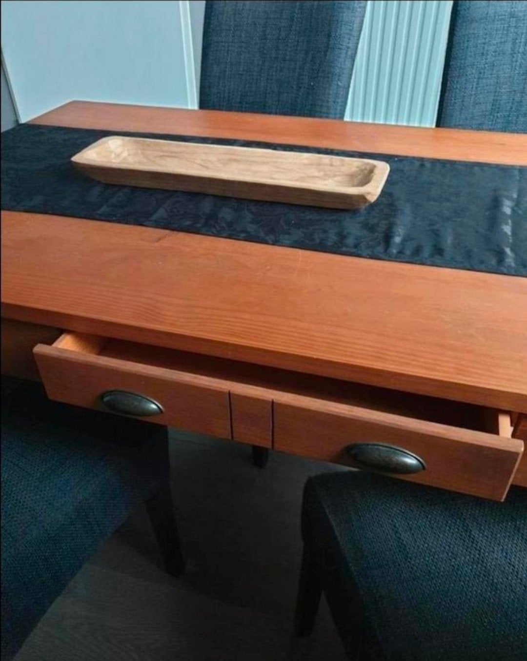 eetkamertafel, Huis en Inrichting, Ophalen, Gebruikt, 150 tot 200 cm, 25 tot 50 cm