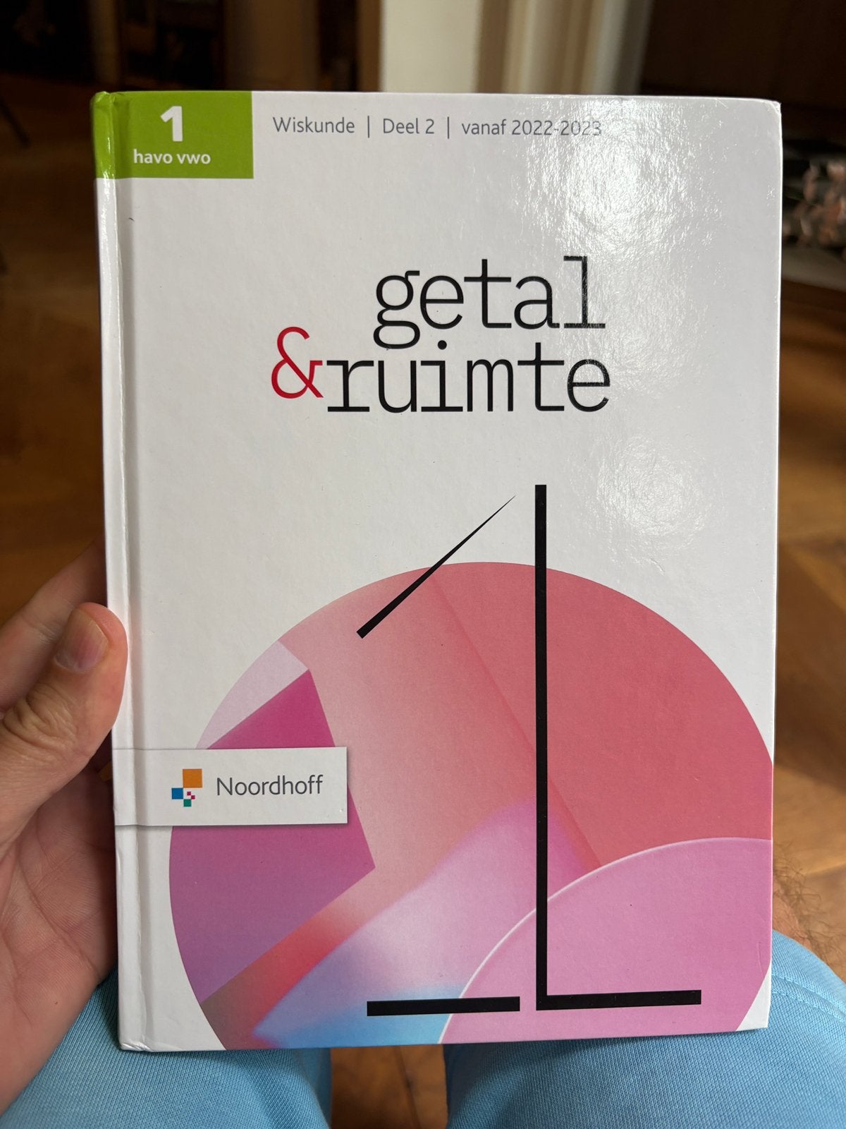 Getal en ruimte 1 havo-vwo / Deel 2, Ophalen of Verzenden, Zo goed als nieuw, 10 inch, Bescherming voor- en achterkant