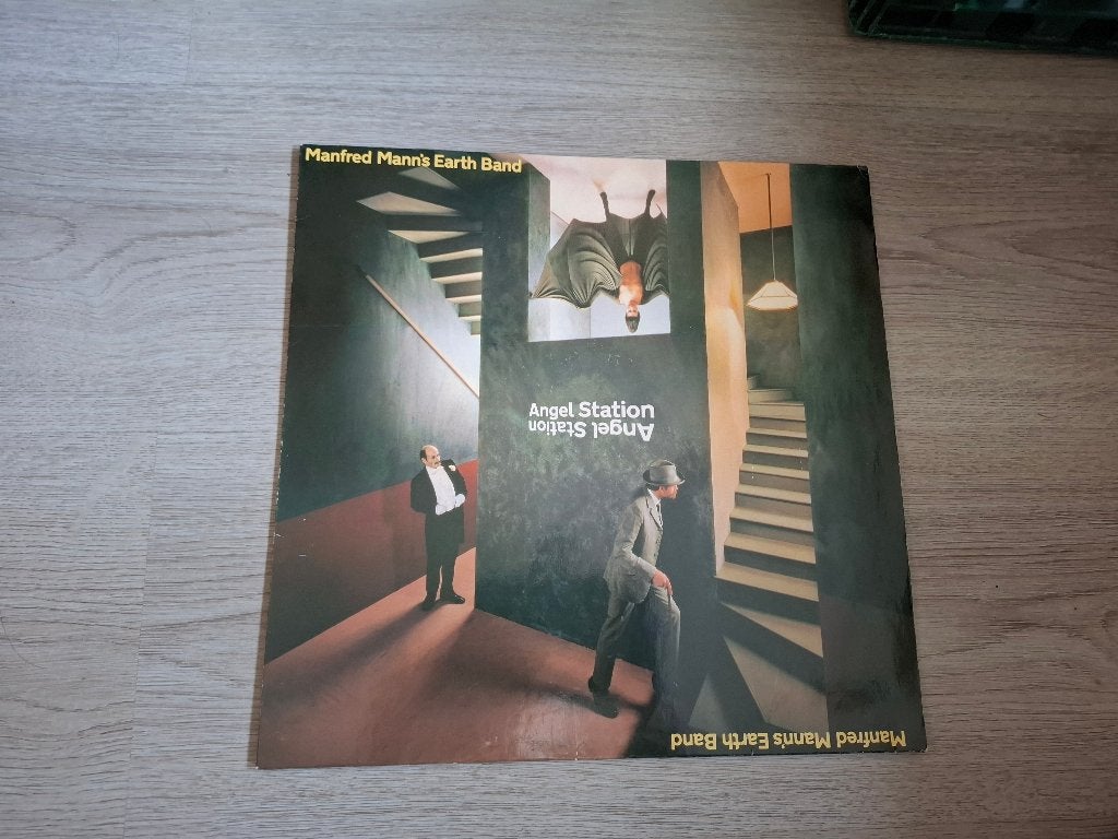LP Manfred Mann's Earth Band – Angel Station. (1979), LP, Gebruikt, Classic Rock, 12 inch