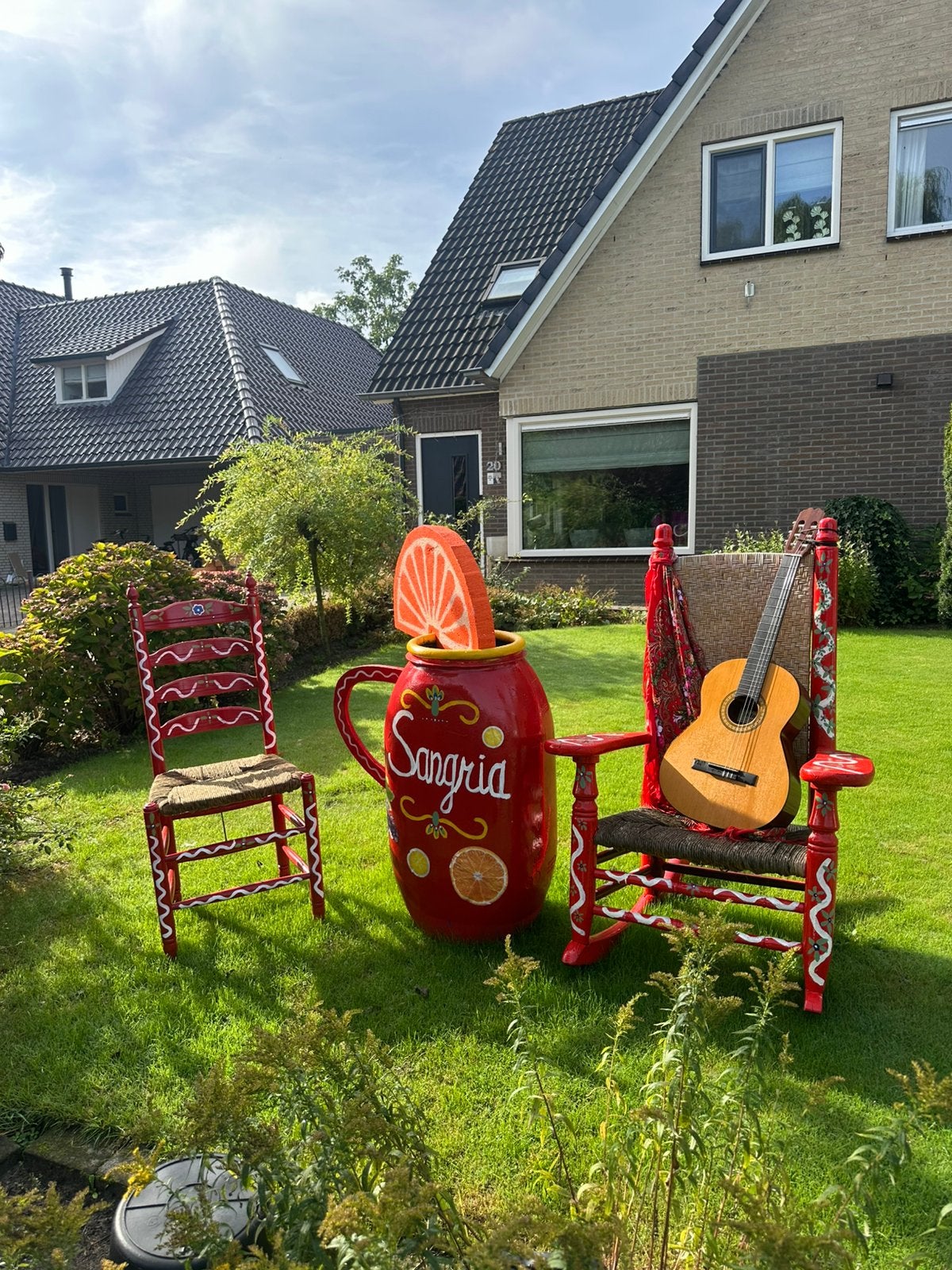 Spaanse straatversiering, Ophalen of Verzenden, Gebruikt