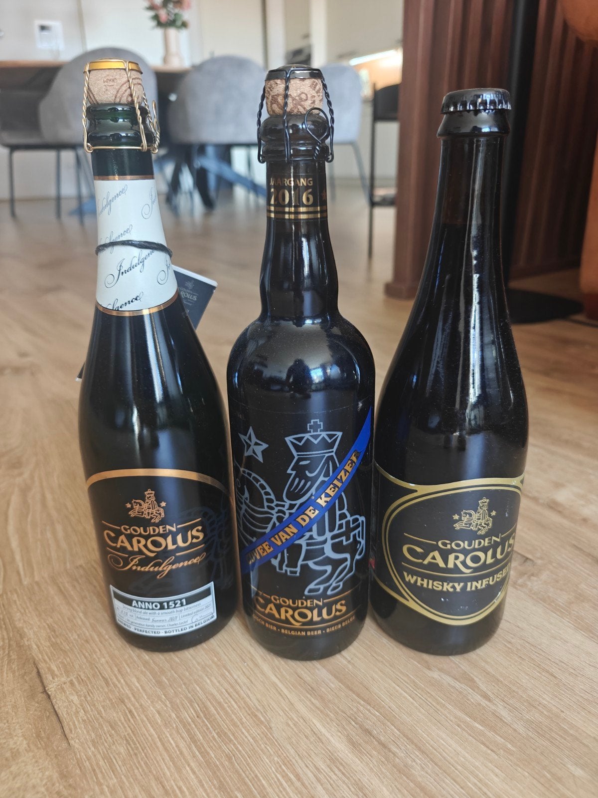 Collectie Gouden Carolus - 750ml, Verzamelen, Ophalen of Verzenden, Glas of Glazen, Overige merken