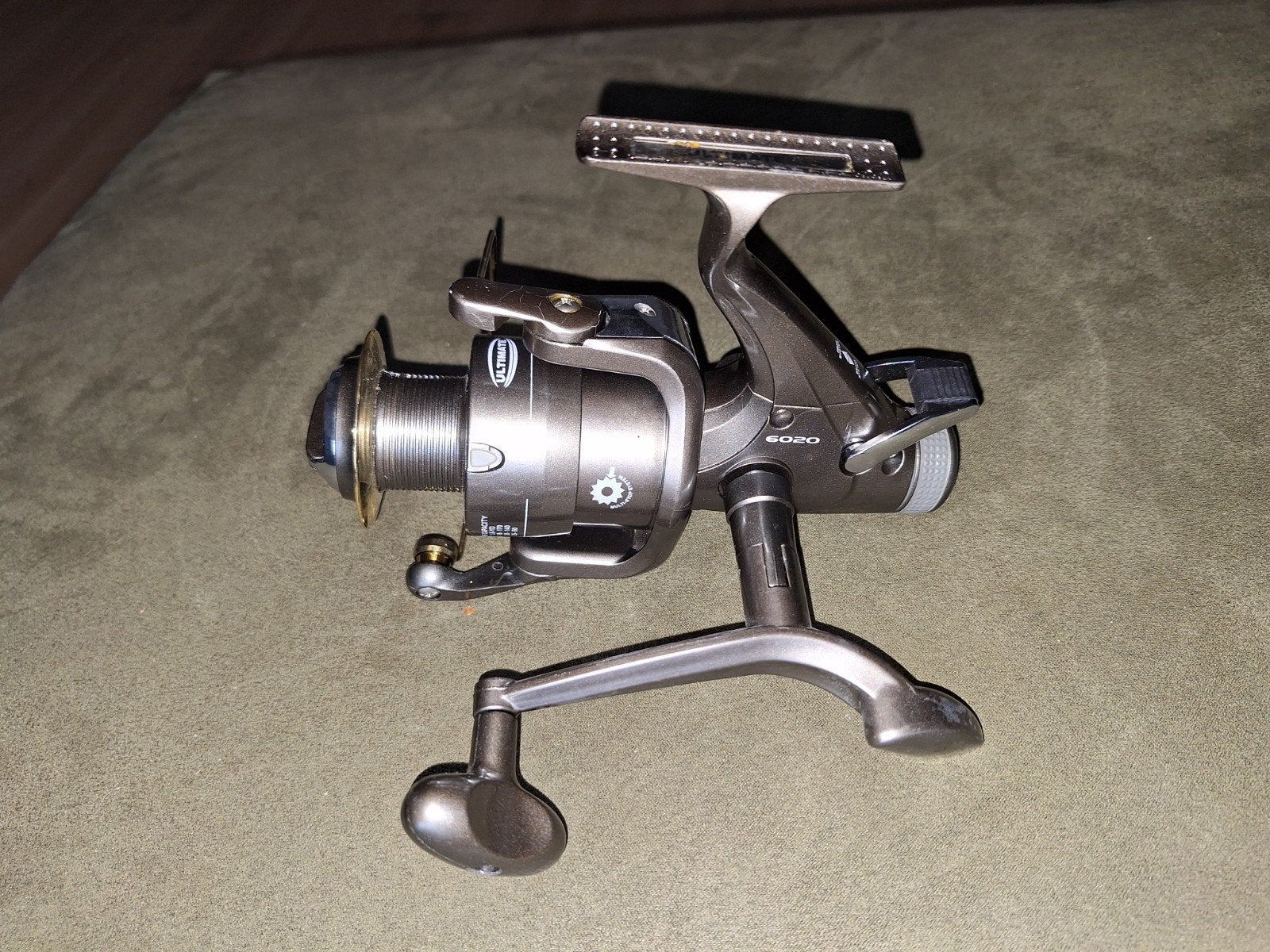 baitrunner/vrijloopmolen Ultimate Free System 6020 Vismolens, Watersport en Boten, Ophalen of Verzenden, Zo goed als nieuw, Molen