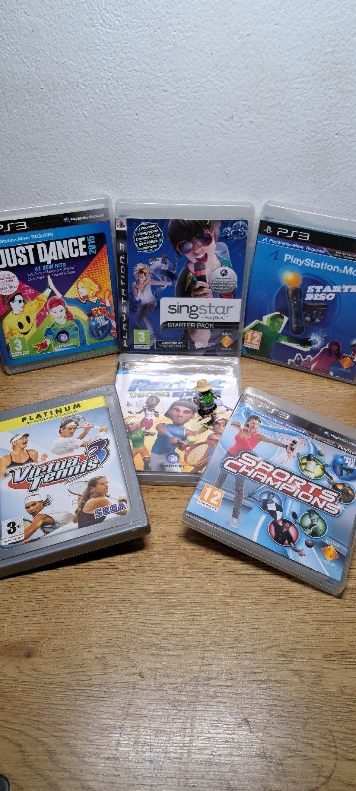 PlayStation 3 Move! (6 Games Bundel) Sport, Dans & Meer!